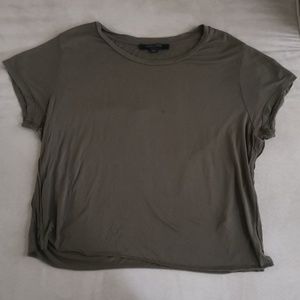 All Saints olive t shirt